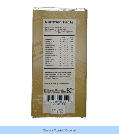 Artisan Chocolate Bars - classic flavors
